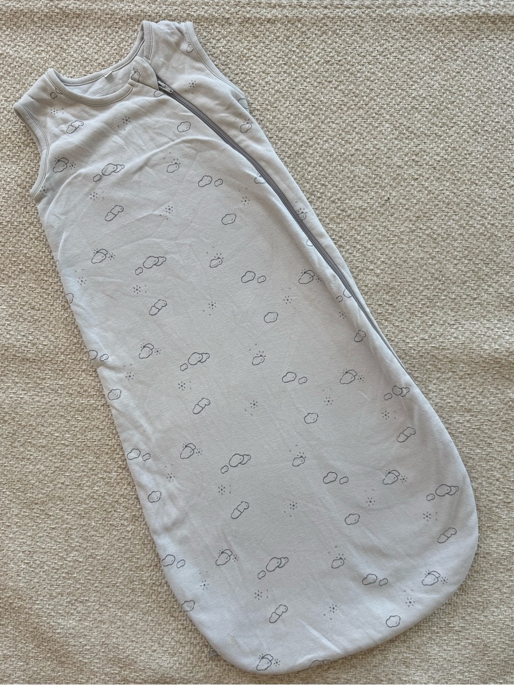 Quincy Mae organic cotton sleep bag 0-6m